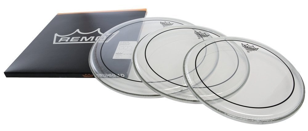 Remo Parche Pinstripe Transparent ProPack PP-0912-PS propack pinstripe transparente