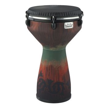 Remo dj-7113-61 djembe flareout verde
