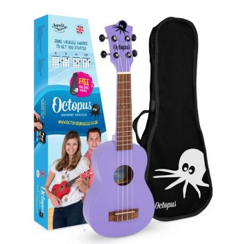 Octopus uk 205 pu ukelele soprano purpura