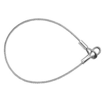 Adam hall 2715 cable de acero para tope