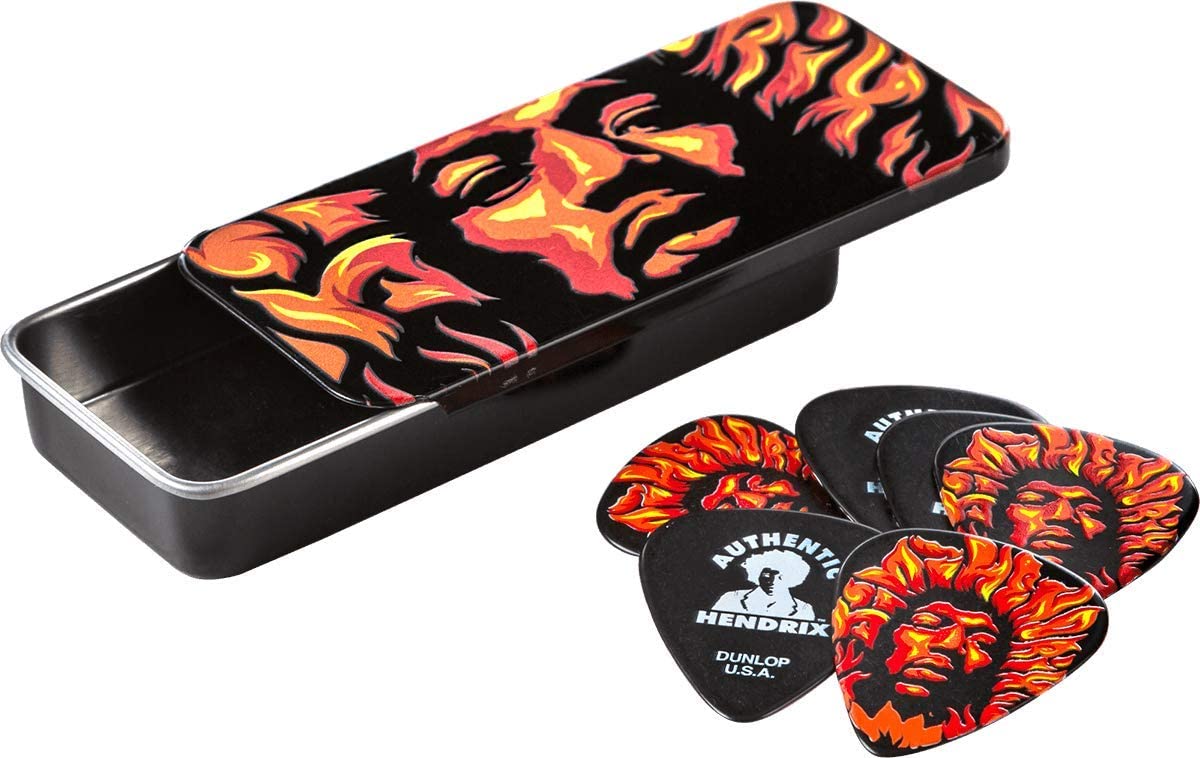 Dunlop Bote Jimi Hendrix Voodo Fire Pack de 6 Un. JHPT14H