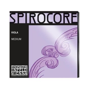 Thomastik cuerda de viola spirocore 2ª re aluminio medium