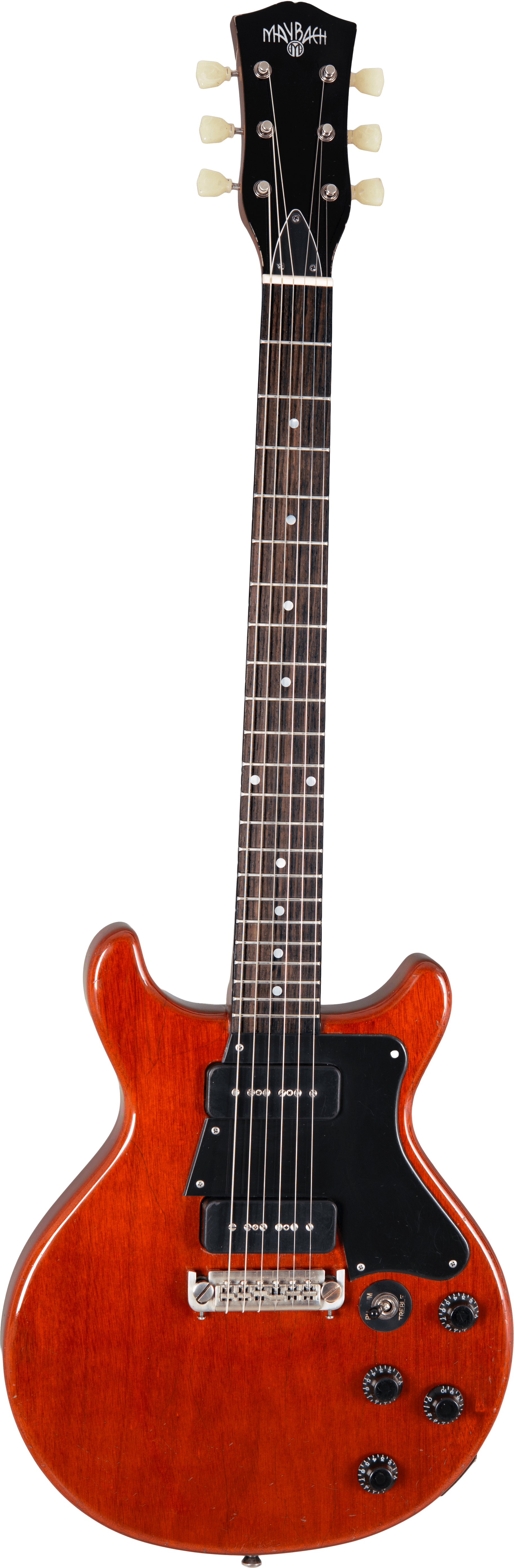 Maybach Guitars Lester-Jr-59-Awg 2Xp90 -Guitarra Lp Junior Doble Cutaway ´59 2 P90 A Lester JR 59 AWG