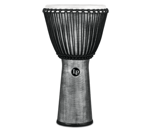 LP Djembe World Beat FX Afinación por cuerda Gris 12,5 Pulgadas, LP725G Djembe World Beat FX Afinación por cuerda Gris 12