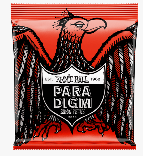 Ernie Ball 2030 Paradigm Sthb Slinky Cuerdas Para Guitarra Eléctrica 10-62 2030