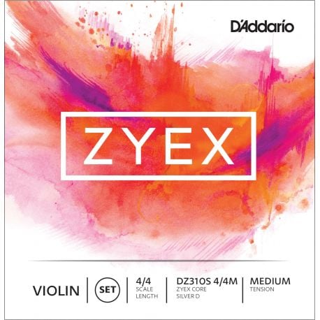 D´addario DZ310S ZYEX 4/4 M Set cuerdas de violín DZ310S-4/4M Zyex Violin 4/4