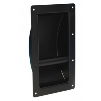 Adam hall hardware 3400 - asa de acero texturizado negro