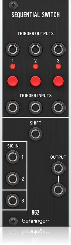BEHRINGER 962 Interruptor Secuencial Modulo Sintetizador 962