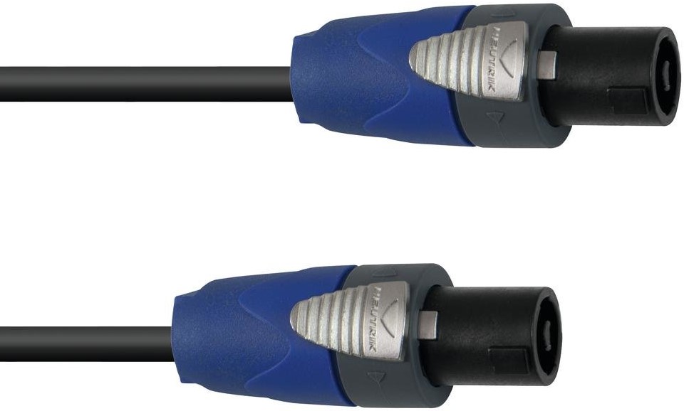 Psso Cable de Altavoz Speakon 2 x 2.5, 20 Metros, Negro 30227916