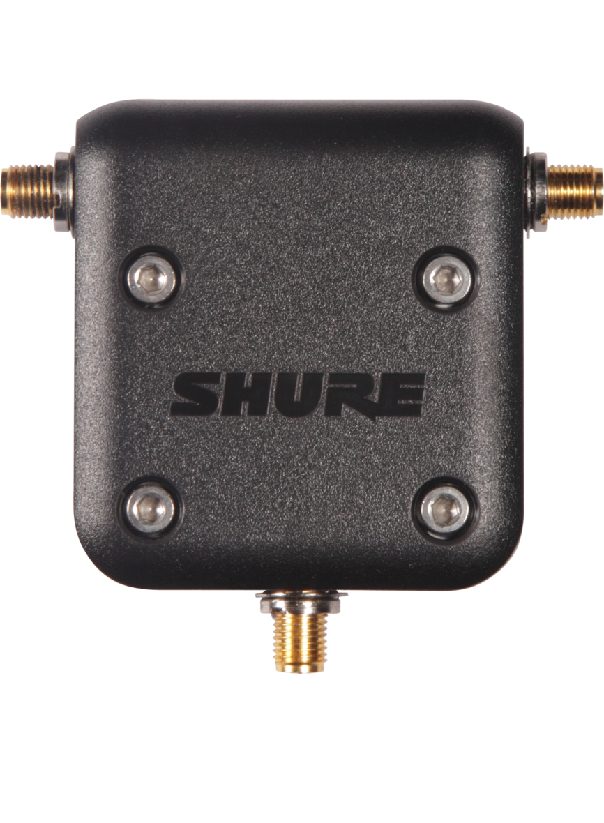 SHURE UA221-RSMA Divisor pasivo de antena con conectores SMA de polaridad inversa UA221-RSMA