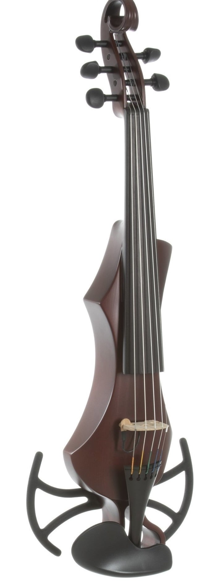 GEWA Novita 3.0 Marrón-Rojo Violín Eléctrico 5 Cuerdas Con Adaptador Novita 3.0 Marrón-Rojo con Adaptador