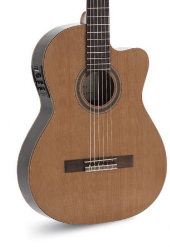 Admira Virtuoso Guitarra Clásica Electrificada Fishman, Cuerpo Estrecho con Cutaway ADM0930ECTF