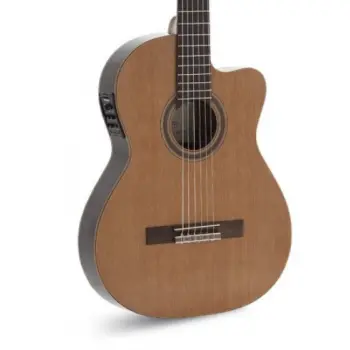 Admira Virtuoso Guitarra Clásica Electrificada Fishman, Cuerpo Estrecho con Cutaway