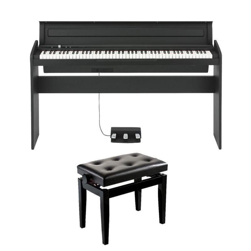 Korg LP-180 BK KIT BANQUETA BGM Piano Digital LP-180 BK KIT BANQUETA BGM