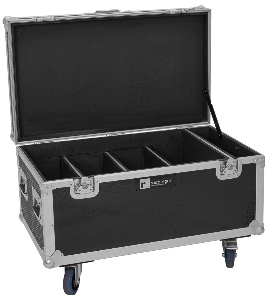 Roadinger Flightcase 4x Multiflood IP 8x10W RGBW Wash Flightcase 4x Multiflood IP 8x10W RGBW Wash