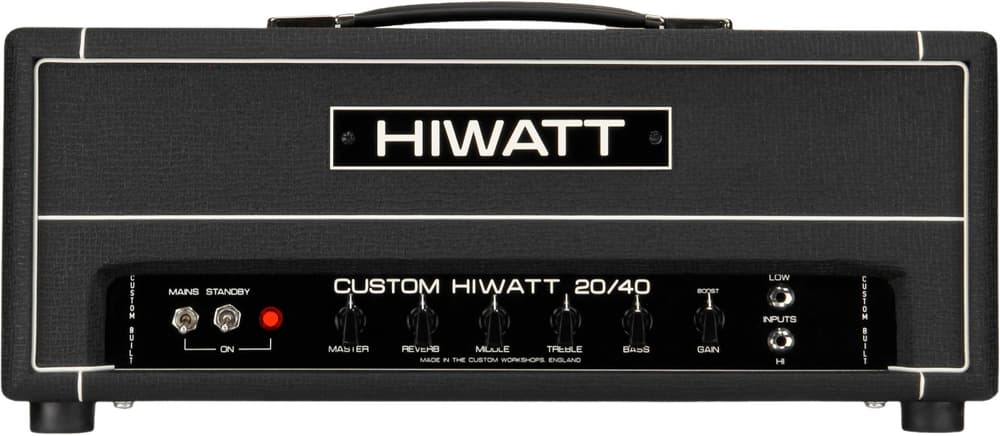 HIWATT Amplificador Guitarra Cabezal A Válvulas Hiwatt Studio-Stage 20/40 - Amplificador Guitarra Cabezal A Válvulas Hiwatt St