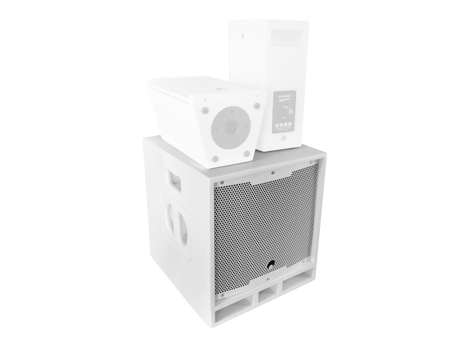 Omnitronic MAXX-1206DSP MAXX-1206DSP Subwoofer activo 2.1 de 12\" blanco