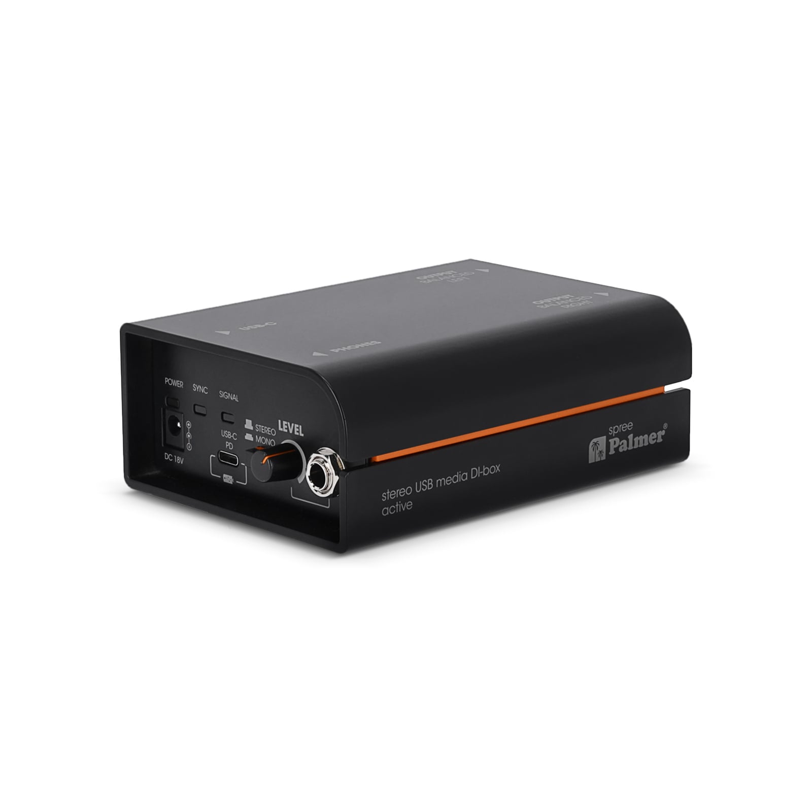 Palmer River spree Caja DI multimediaestéreo activa USB-C Palmer River spree Caja DI multimediaestéreo activ
