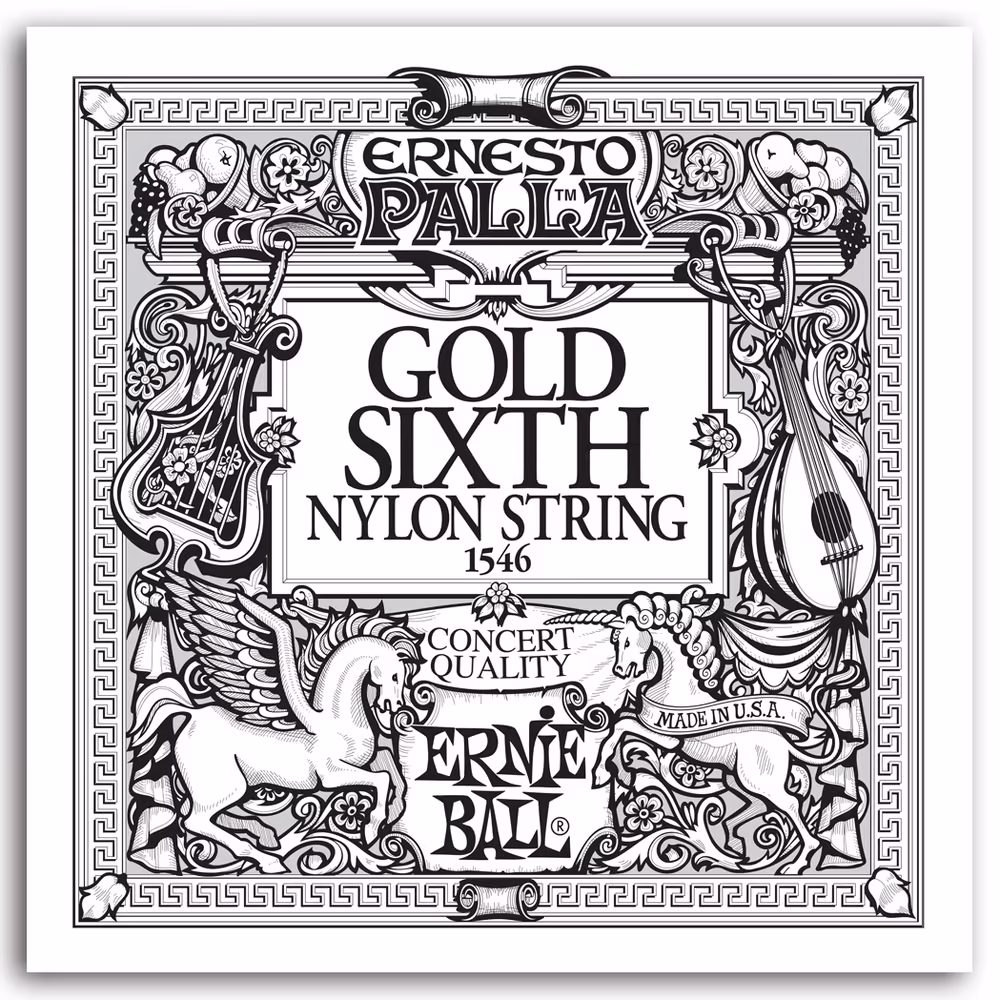 Ernie ball cuerda clásica gold ernesto palla 6th.