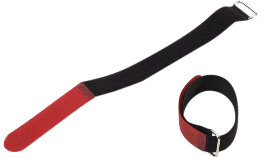 Adam Hall VR 1616 RED Bridas Velcro 160 x 16 mm rojo Paquete de 10 Unidades VR 1616 RED