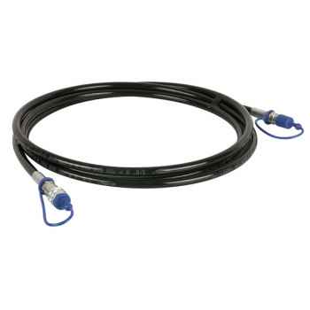 Showtec co2 3/8 q-lock hose manguera de alta presión 2,5 metros