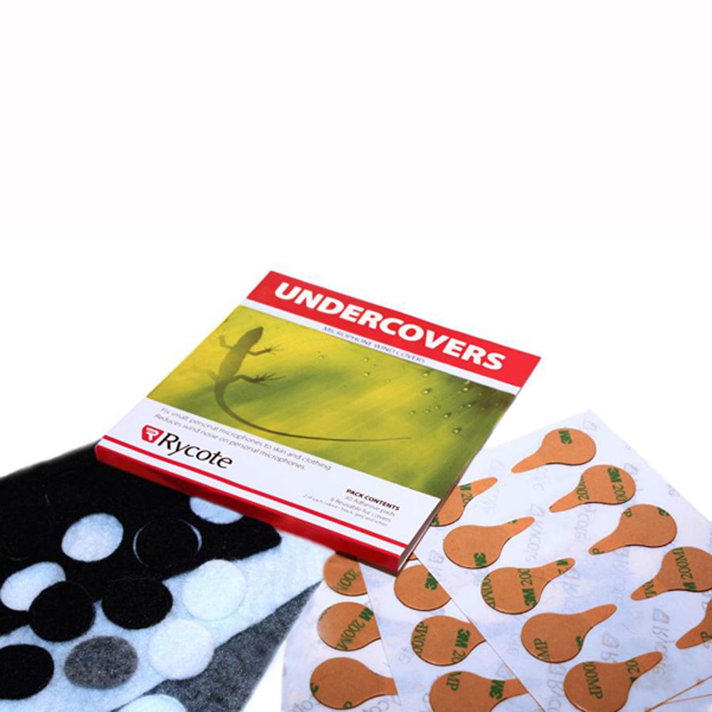 Rycote Undercovers 30 Pads Adhesivos Solapa UNDERCOVERS 30 PADS