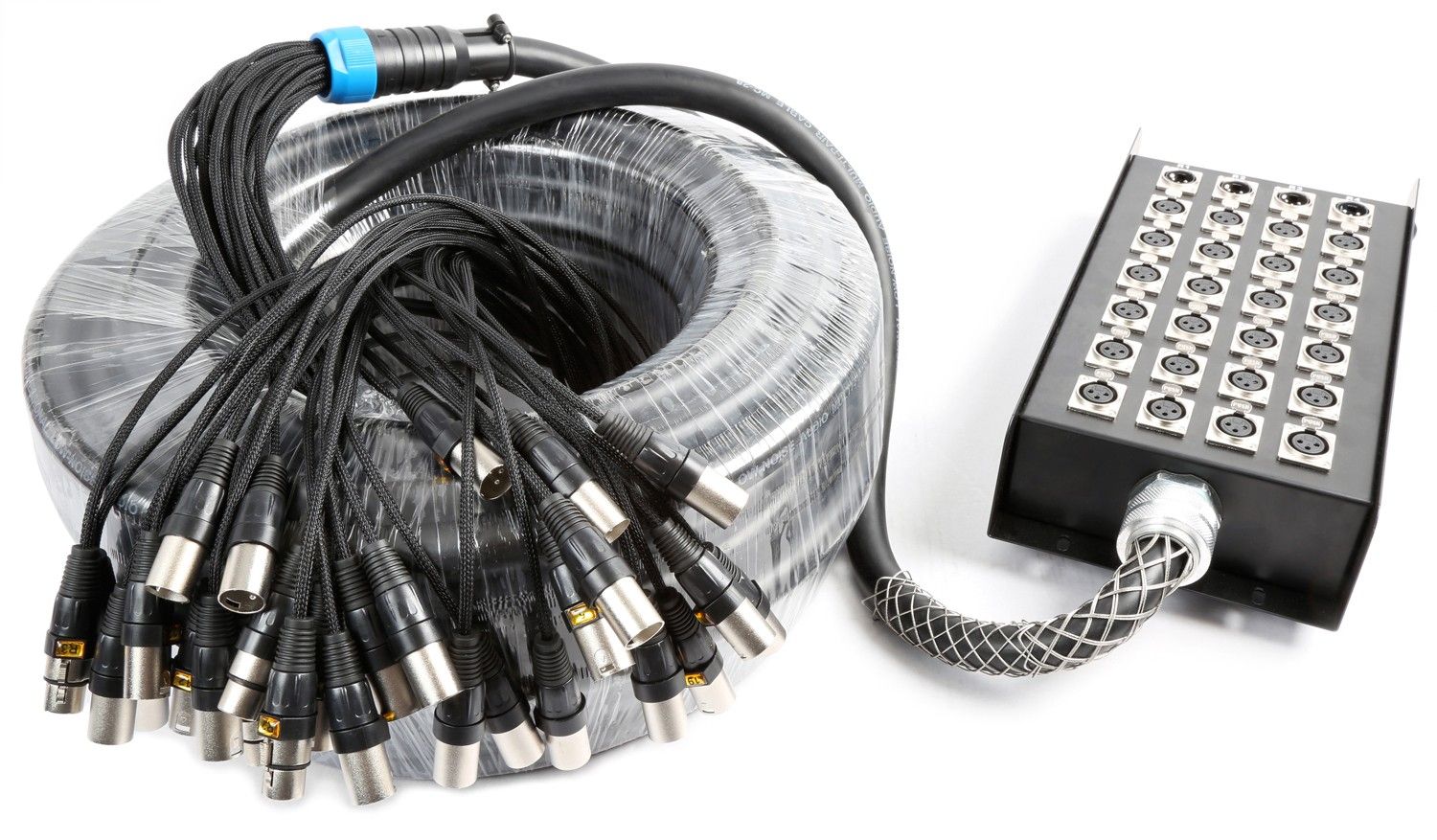 Power Dynamics Manguera Escenario 24-In 4-Out Xlr 30 Metros 176262 176262