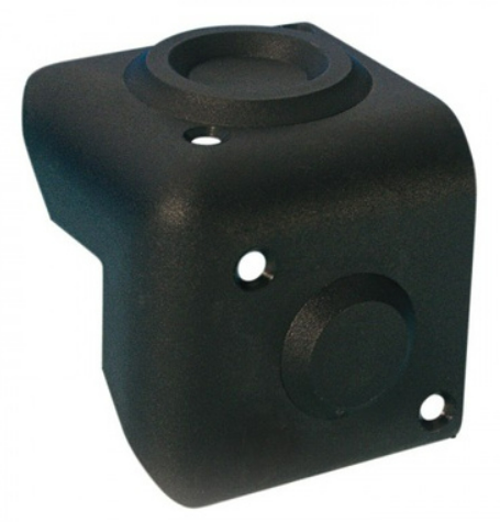 Adam Hall Hardware 4018 - Cantonera Apilable de Plástico negro 4018