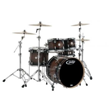 Drum workshop pdp concept exotic charcoal burst 22