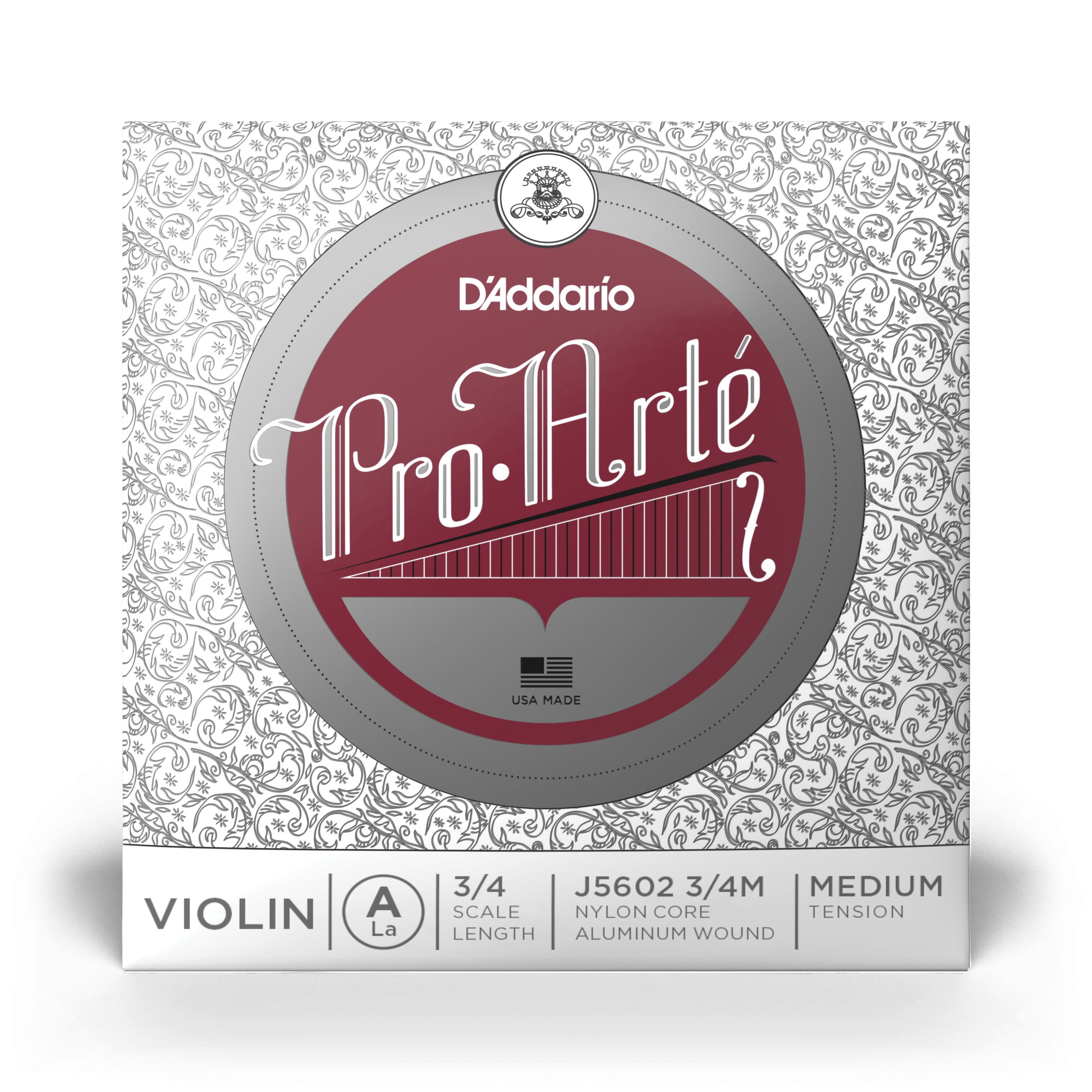 D´addario Proarte Violin A 3/4 Med J5602 3/4M