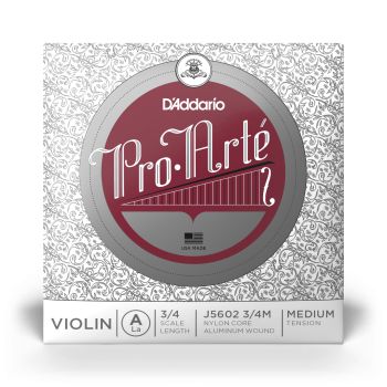 D´addario proarte violin a 3/4 med