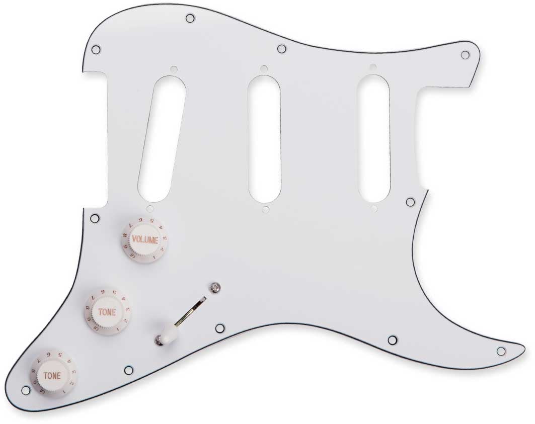 Seymour Duncan Pickgrd Assy BYOP Wht Pickgrd Assy BYOP Wht