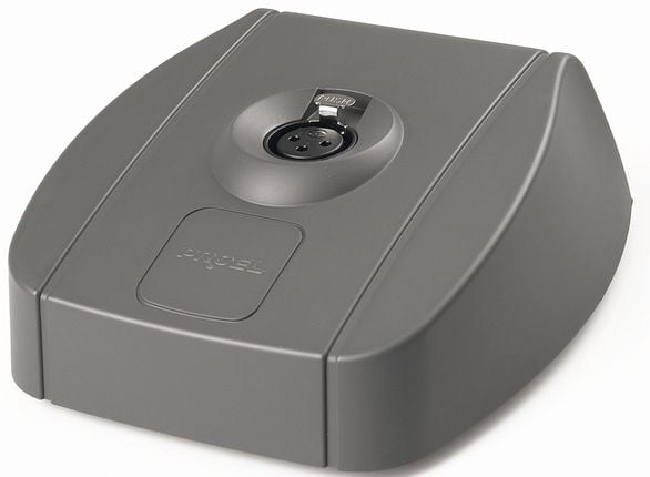 Proel BM103T BASE CON PULSADOR PARA MICRO CUELLO CISNE ASO 25