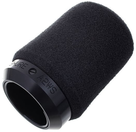 SHURE A2WS Pantalla Paravientos para Micrófono Shure SM57 A2WS