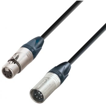 Adam hall k5 dgh 0150 cable dmx de xlr macho a xlr hembra 1,5 m