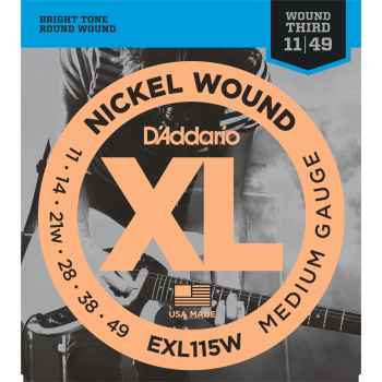 D´addario exl115w cuerdas para guitarra eléctrica