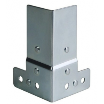 Adam hall hardware 40405 - escuadra 50 x 80 con paso perfil