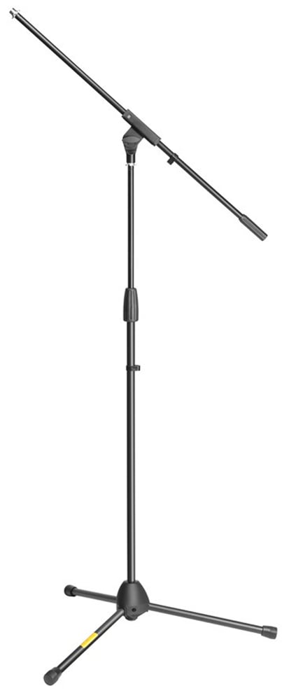 Adam Hall S 10 B Soporte de trípode para micrófono con brazo articulado y pata de bloqueo S 10 B