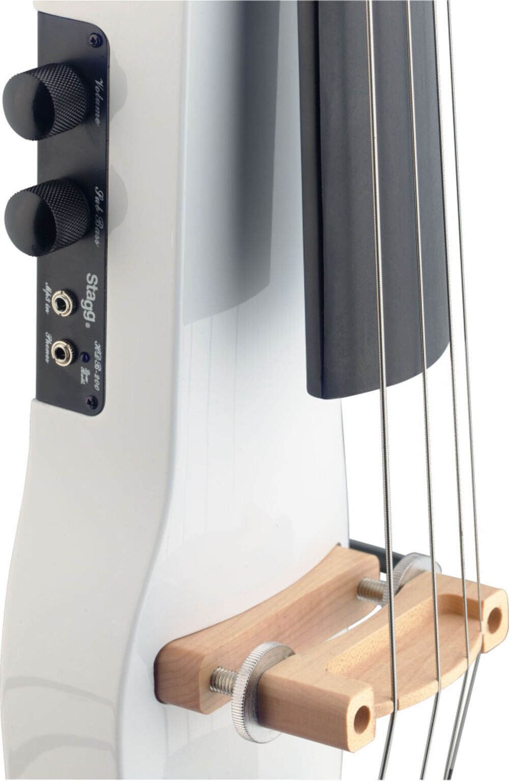 Stagg Violonchelo Eléctrico 4/4 con Funda Blanco ( REACONDICIONADO ) Violonchelo Eléctrico 4/4 Blanco