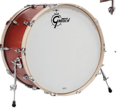Gretsch Drums GBSL1426KKCSTSWO Bombo USA Brooklyn 26x14" Satin Burnt Orange Bombo USA Brooklyn 26x14 Pulgadas Satin Burnt Oran