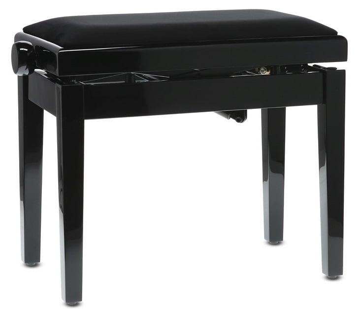 GEWA Deluxe Autolift Negro Brillante Banqueta de Piano Deluxe Autolift Negro Brillante