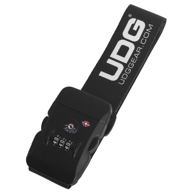 Udg U10048 Ultimate Luggage Strap Black Flight case para equipo dj U10048 - ULTIMATE LUGGAGE STRAP BLACK
