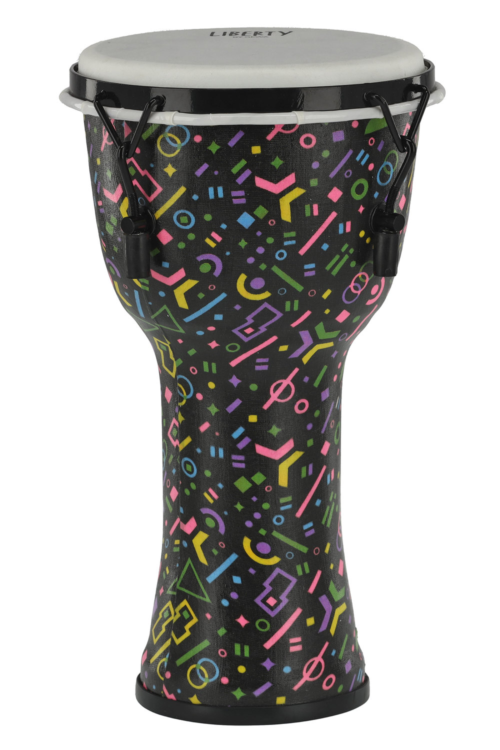 GEWA Liberty Series 10" Crazy Neon Mechanically Tuned Djembé 10" Crazy Neon