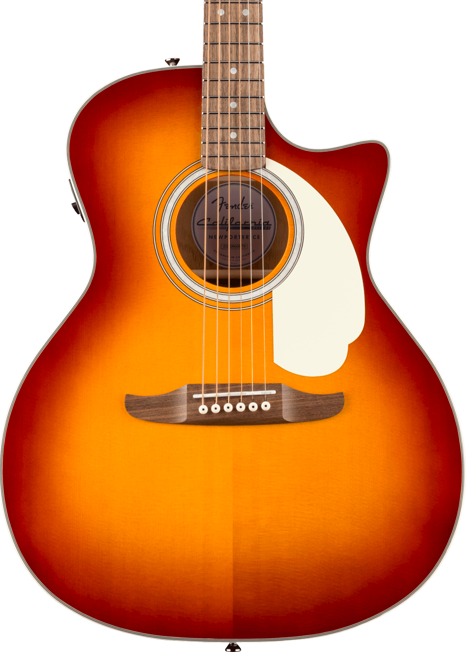 Fender California Deluxe Newporter CE Sienna Sunburst Guita California Deluxe Newporter CE Sienna Sunburst