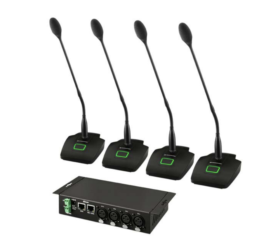 Sennheiser Dante Kit MEG 14-40 Microfono para Reuniones y Debates Dante Kit MEG 14-40