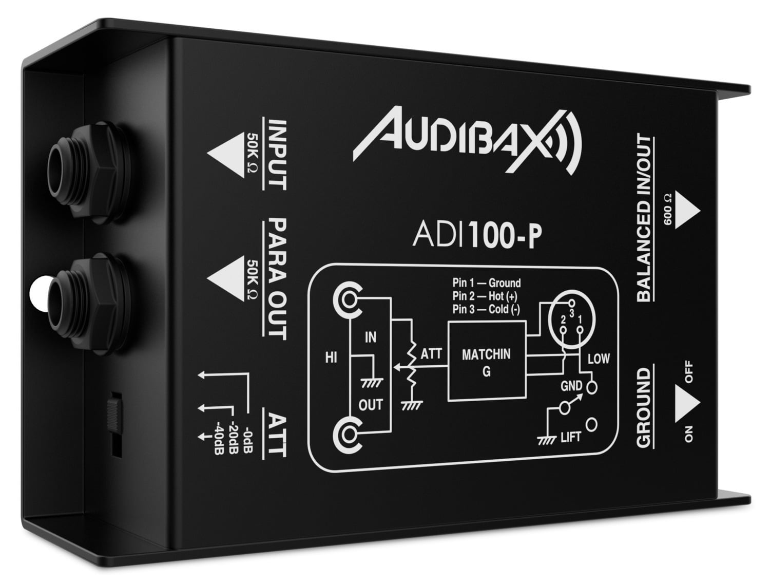 Audibax ADI-100P Caja de Inyeccion Pasiva ADI-100P