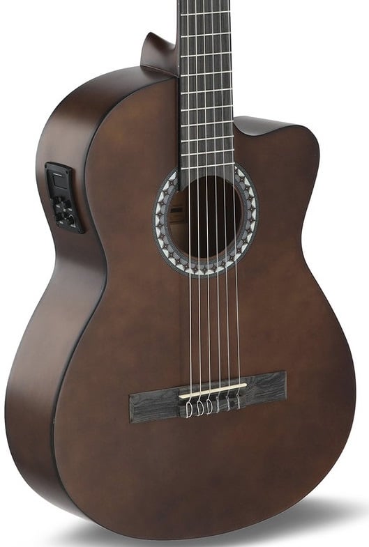 GEWA Basic E-Acoustic Walnut Guitarra Clásica Electrificada Basic E-Acoustic Walnut Guitarra