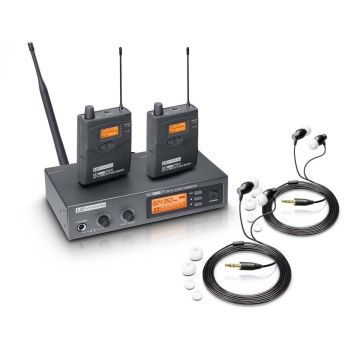 Ld systems mei 1000 g2 b5 bundle sistema monitorización in ear doble