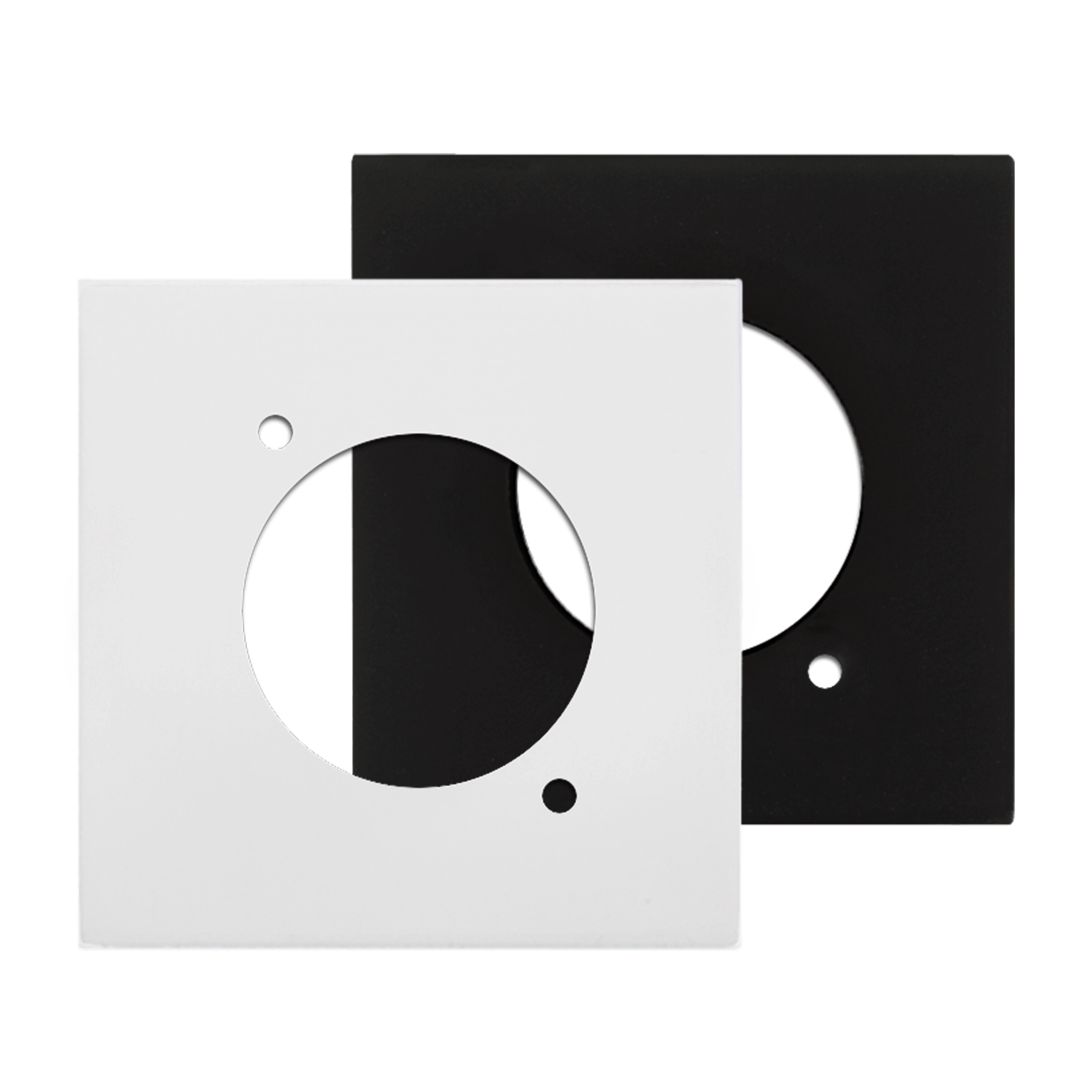 PROCAB CP45DSZ/W Placa de conexión tamaño D 45 x 45 mm Blanco null