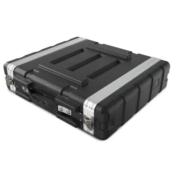 Audibax fa51 2u rack flightcase negro